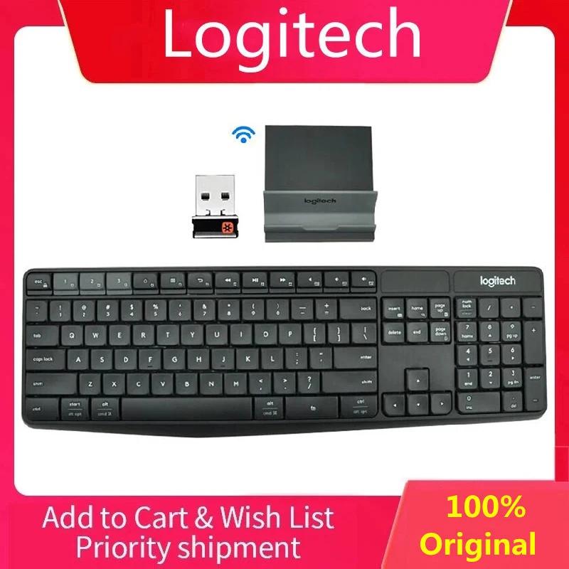 Logitech-K375s   Ű, 104 Ű, 2.4GHz USB   Ű,  ĵ尡 ִ Ʈ Ʈ PC 